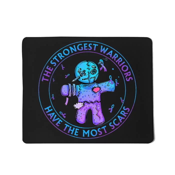 The Strongest Warriors Have The Most Scars Mousepad