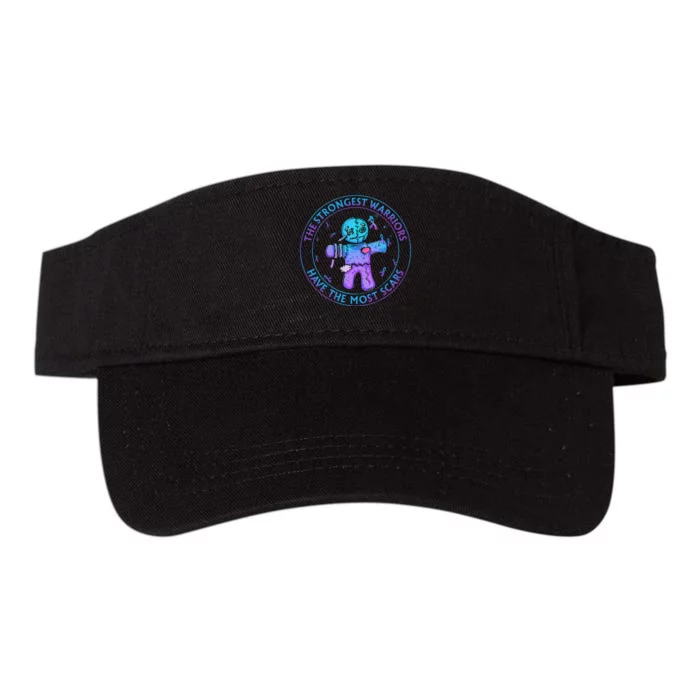 The Strongest Warriors Have The Most Scars Valucap Bio-Washed Visor