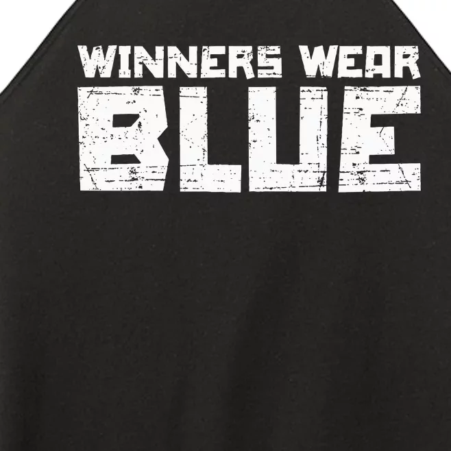 Team Sports Winners Wear Blue Women’s Perfect Tri Rocker Tank