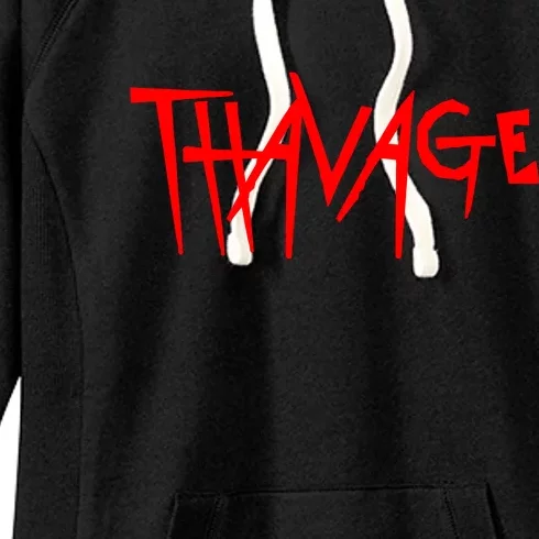 Thavage Savage Workout Gym Bodybuilding Women's Fleece Hoodie