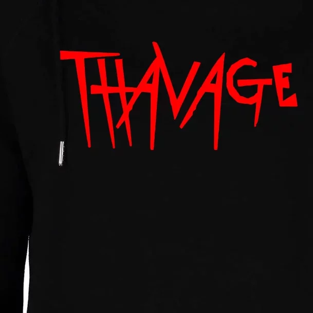 Thavage Savage Workout Gym Bodybuilding Womens Funnel Neck Pullover Hood