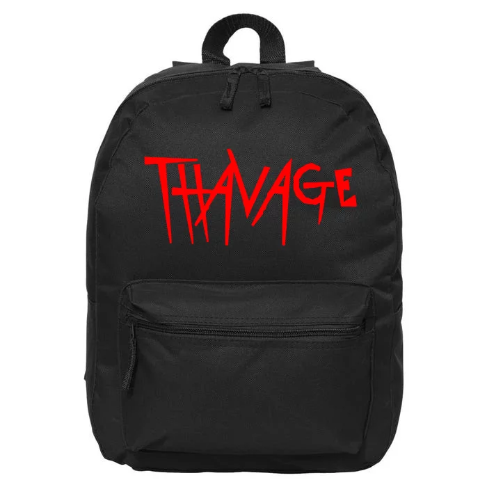 Thavage Savage Workout Gym Bodybuilding 16 in Basic Backpack