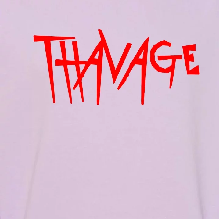 Thavage Savage Workout Gym Bodybuilding Garment-Dyed Sweatshirt