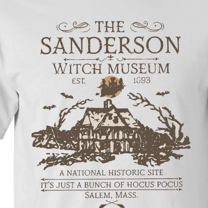 The Sanderson Witch Museum Est 1963 Tall T-Shirt