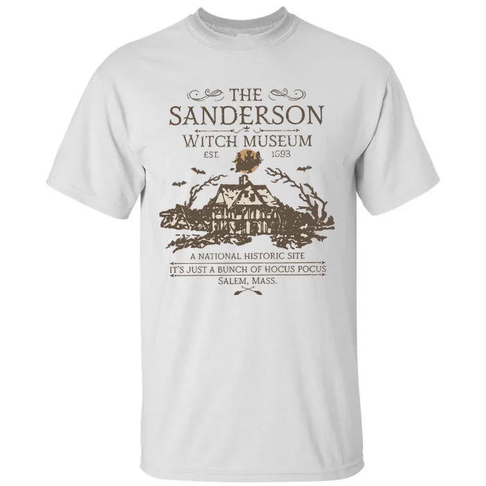 The Sanderson Witch Museum Est 1963 Tall T-Shirt