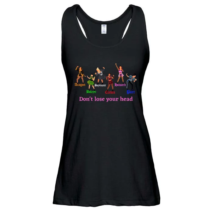 The Six wives of Henry VIII six the musical gift theatre Ladies Essential Flowy Tank