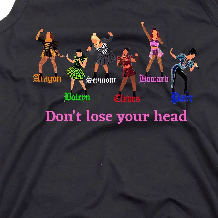 The Six wives of Henry VIII six the musical gift theatre Tank Top