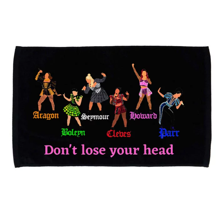 The Six wives of Henry VIII six the musical gift theatre Microfiber Hand Towel