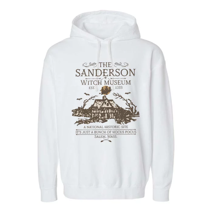 The Sanderson Witch Museum EST 1963 Garment-Dyed Fleece Hoodie