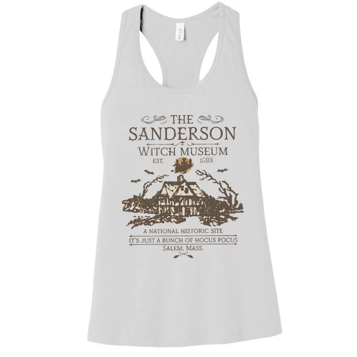 The Sanderson Witch Museum EST 1963 Women's Racerback Tank