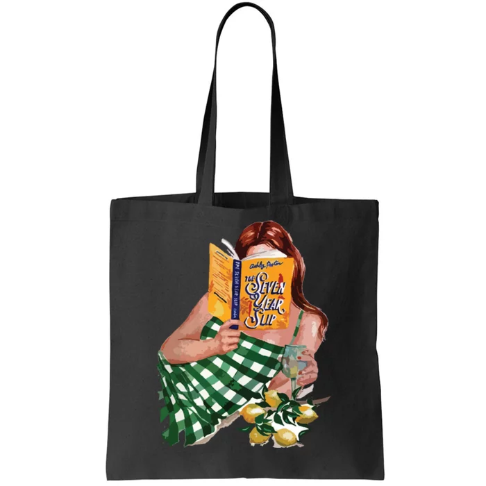 The Seven Year Slip By Ashley Poston Book Tote Bag