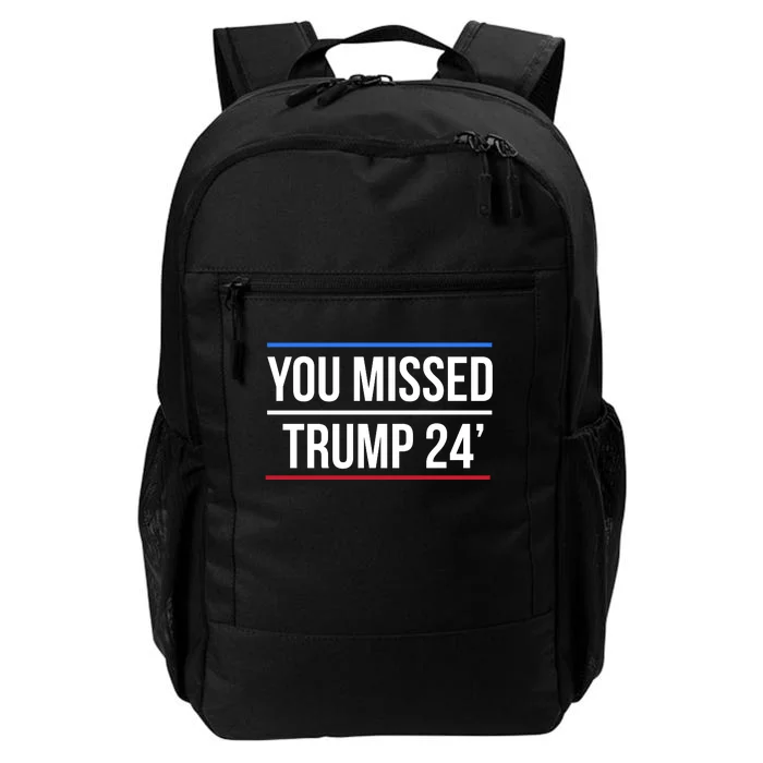 Trump Shooting You Missed Daily Commute Backpack