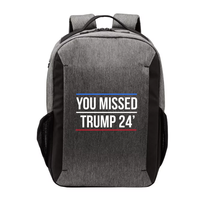 Trump Shooting You Missed Vector Backpack