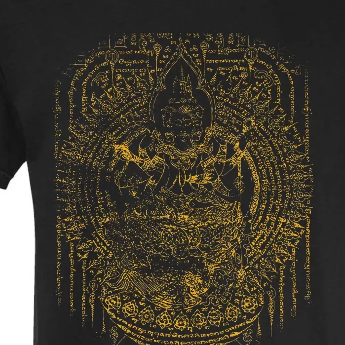 Thailand Sak Yant Tattoo Magical Thai Tattoos Thailand Gift Garment-Dyed Heavyweight T-Shirt