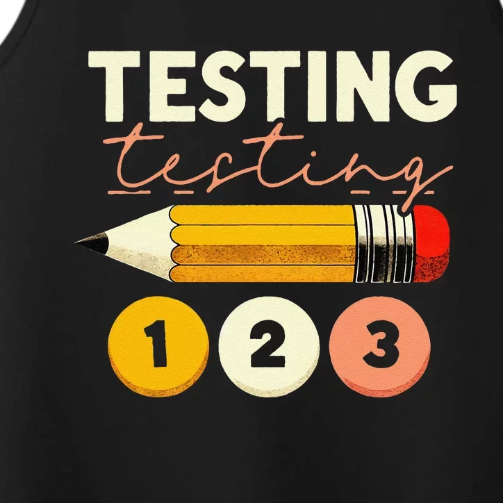 Testing Testing 123 Test Day Teacher Student Staar Exam Performance Tank