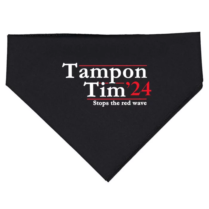 Tampon Tim 2024 Stops The Red Wave USA-Made Doggie Bandana