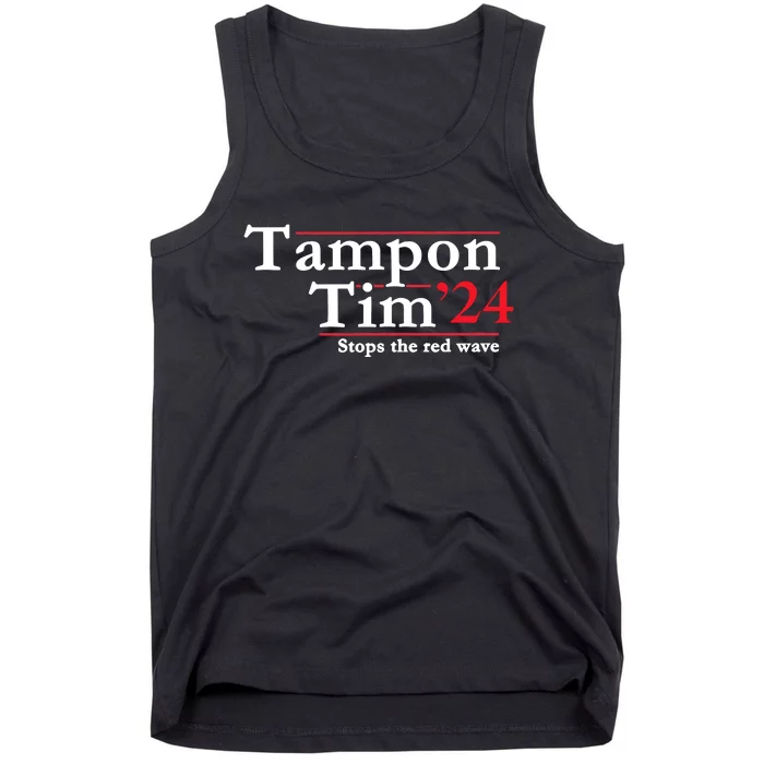 Tampon Tim 2024 Stops The Red Wave Tank Top