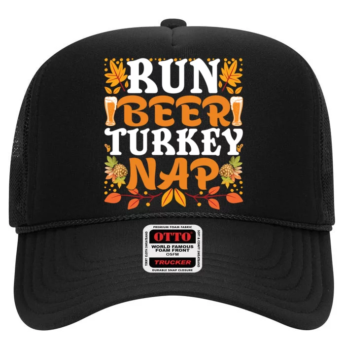 Turkey Trot 2024 High Crown Mesh Trucker Hat