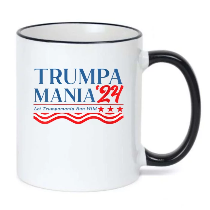 Trumpamania Trump 2024 Let “Trumpamania” Runs Wild Black Color Changing Mug