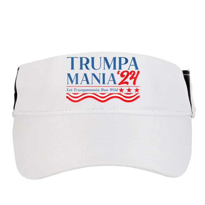 Trumpamania Trump 2024 Let “Trumpamania” Runs Wild Adult Drive Performance Visor