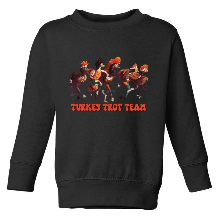 Turkey Trot 2024 Toddler Sweatshirt