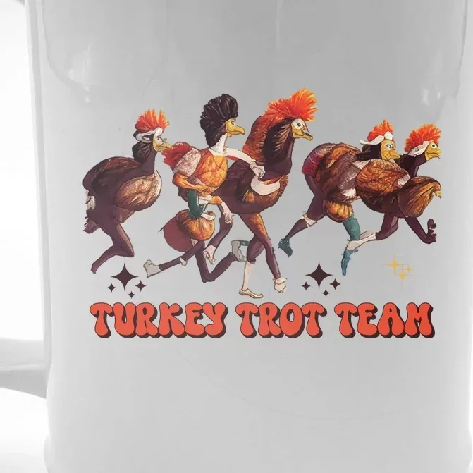 Turkey Trot 2024 Front & Back Beer Stein