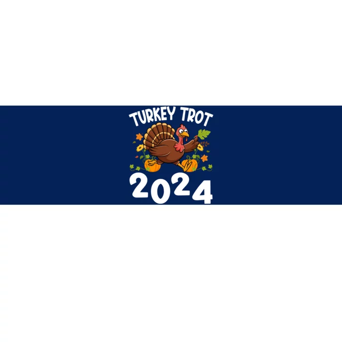 Turkey Trot 2024 Bumper Sticker