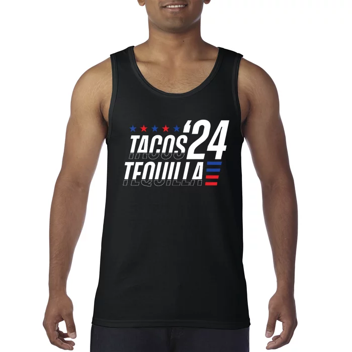 Tacos Tequila 2024 Election Tank Top