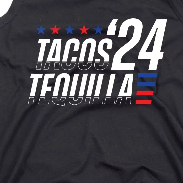 Tacos Tequila 2024 Election Tank Top