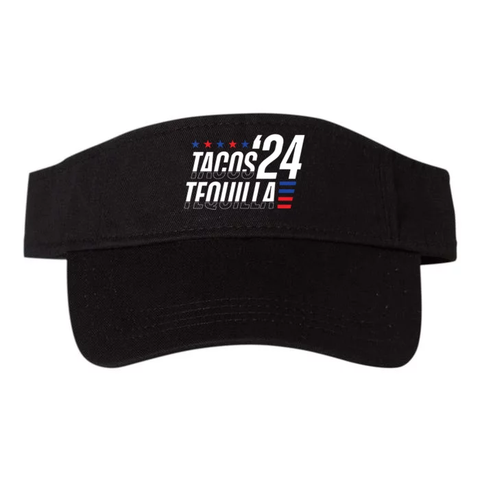 Tacos Tequila 2024 Election Valucap Bio-Washed Visor