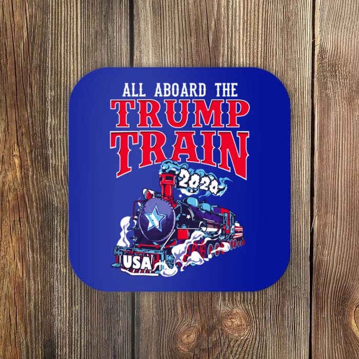 Trump Train 2020 Cute Gift Usa Reelect President Trump Gift Coaster