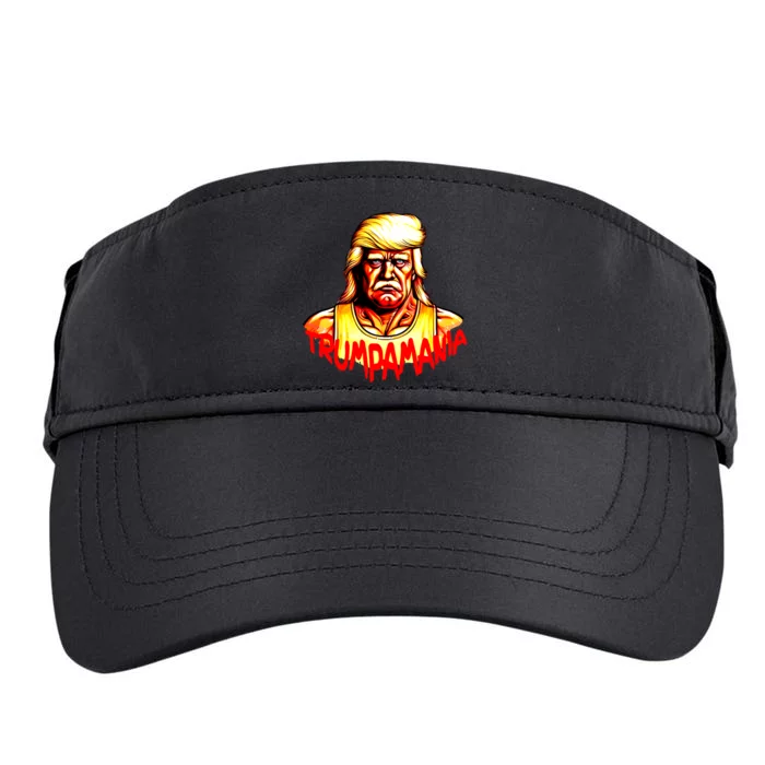 Trumpamania Trump 2024 Trump Wrestling Meme Fake News Adult Drive Performance Visor