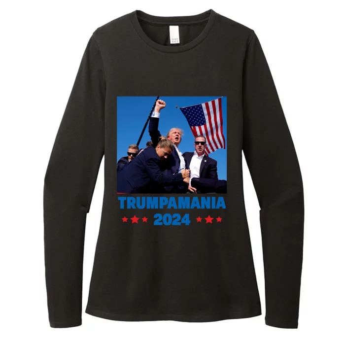 Trump Trumpamania 2024 Let Trumpamania Run Way Brother Womens CVC Long Sleeve Shirt