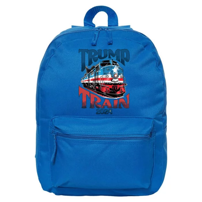 Trump Train 2024 16 in Basic Backpack