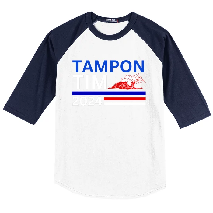 Tampon Tim 2024 Baseball Sleeve Shirt