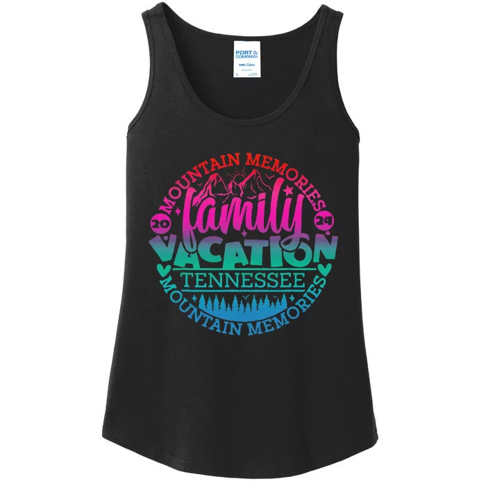 Tennessee Trip 2024 Family Vacation Making Memories Trip Ladies Essential Tank