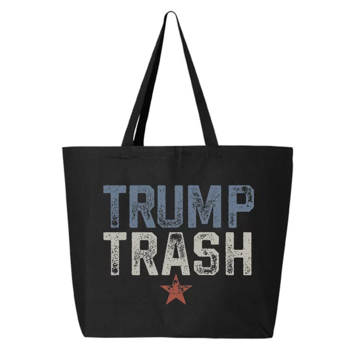 Trump Trash 2024 Grunge 25L Jumbo Tote