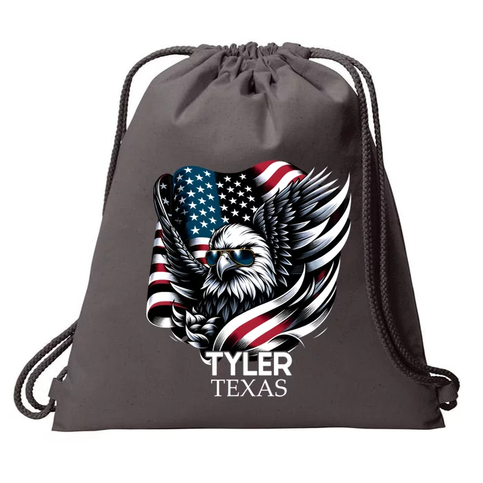 Tyler Texas 4th Of July Usa American Flag Cute Gift Drawstring Bag