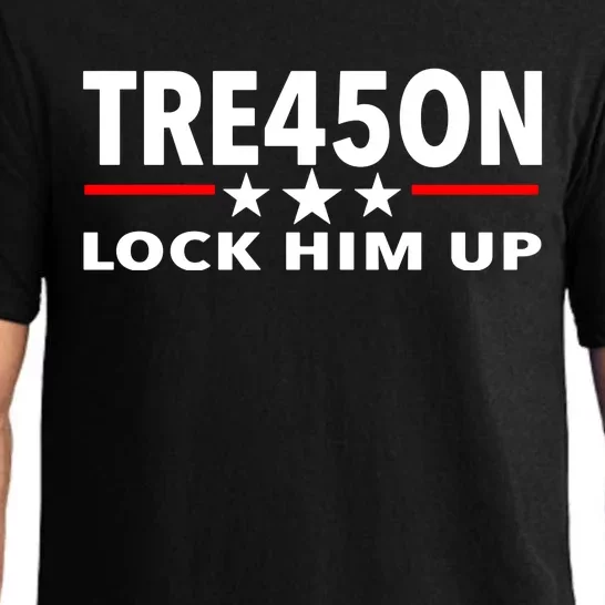 Tre45on Treason 45 Lock Him Up Pajama Set