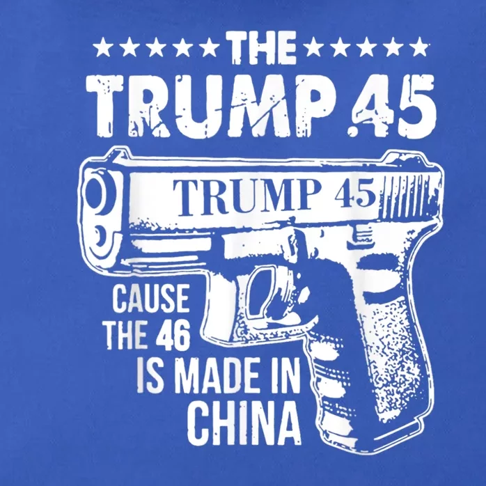 The Trump 45 Cause The 46 Is Made In China Zip Tote Bag