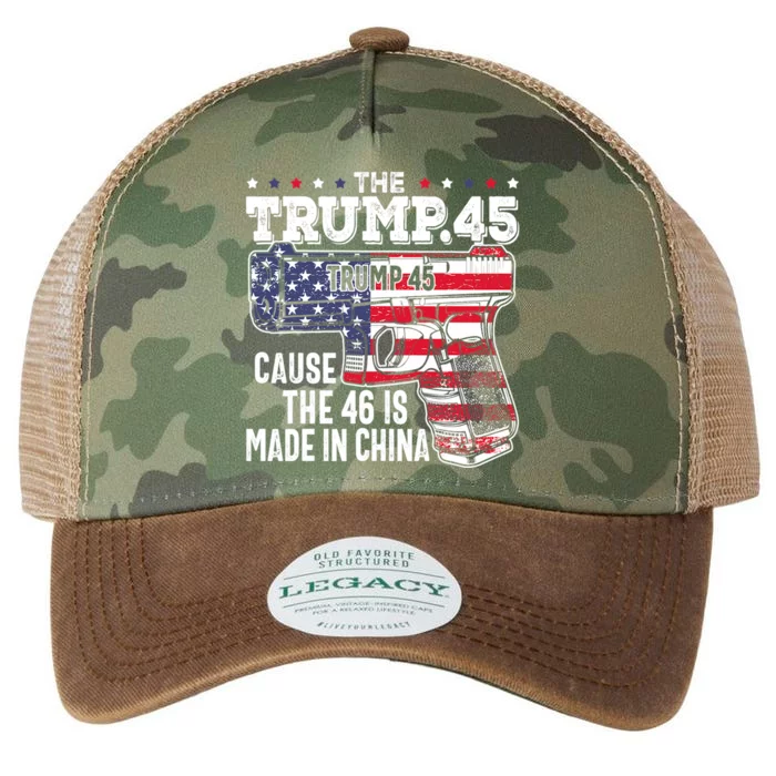 The Trump 45 Cause The 46 Is Made In China Legacy Tie Dye Trucker Hat