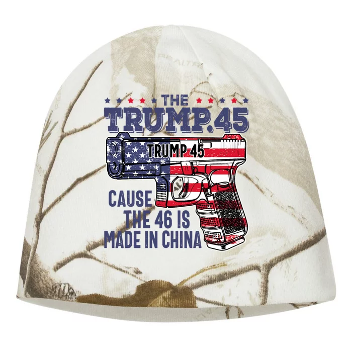 The Trump 45 Cause The 46 Is Made In China Kati - Camo Knit Beanie