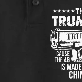 The Trump 45 Cause The 46 Is Made In China Dry Zone Grid Performance Polo