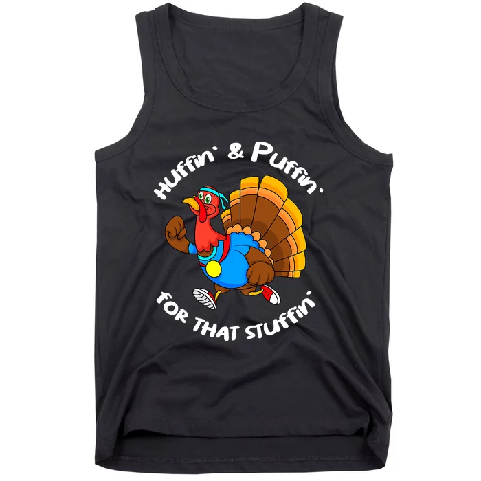 Turkey Trot 5k Funny Thanksgiving Day Race Tank Top