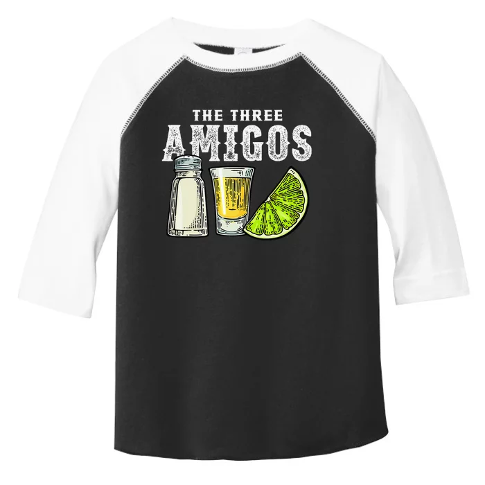 The Three Amigos Lime Salt Tequila Toddler Fine Jersey T-Shirt