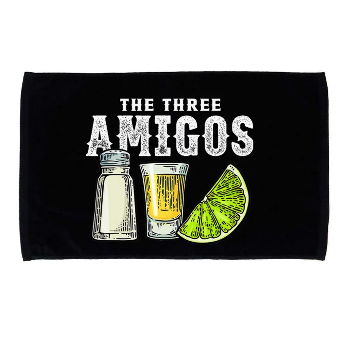 The Three Amigos Lime Salt Tequila Microfiber Hand Towel