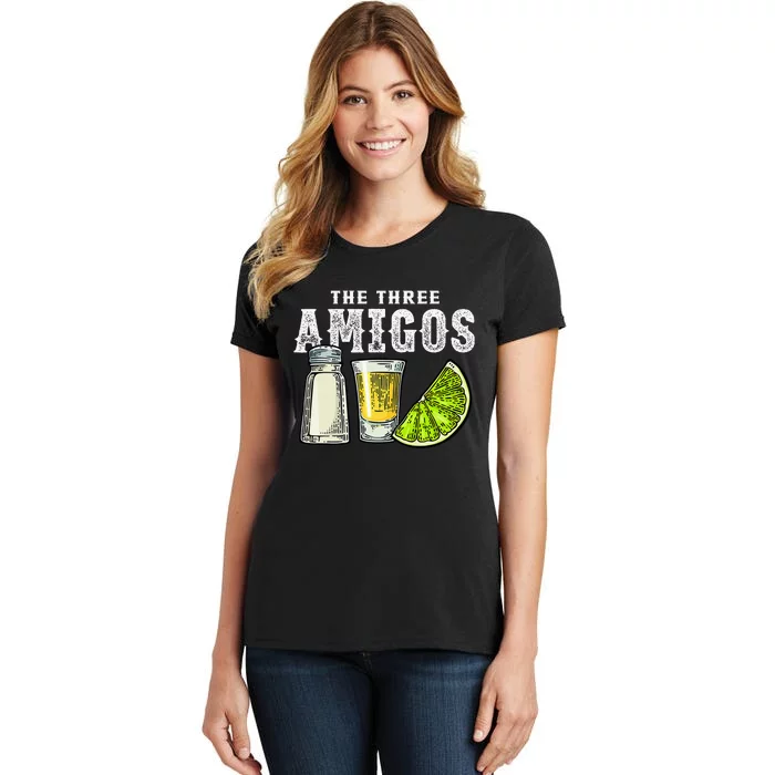 The Three Amigos Lime Salt Tequila Women's T-Shirt