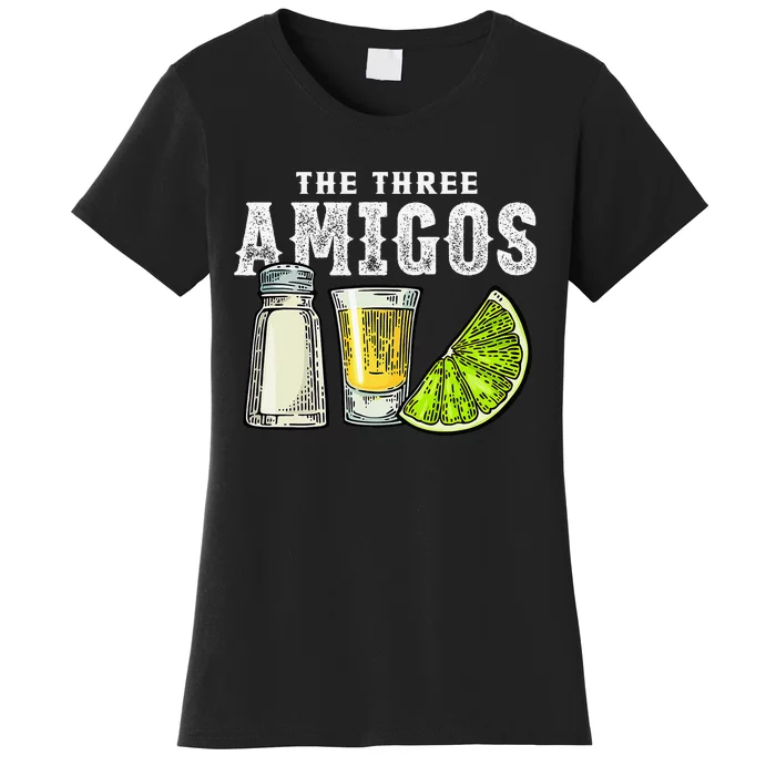 The Three Amigos Lime Salt Tequila Women's T-Shirt