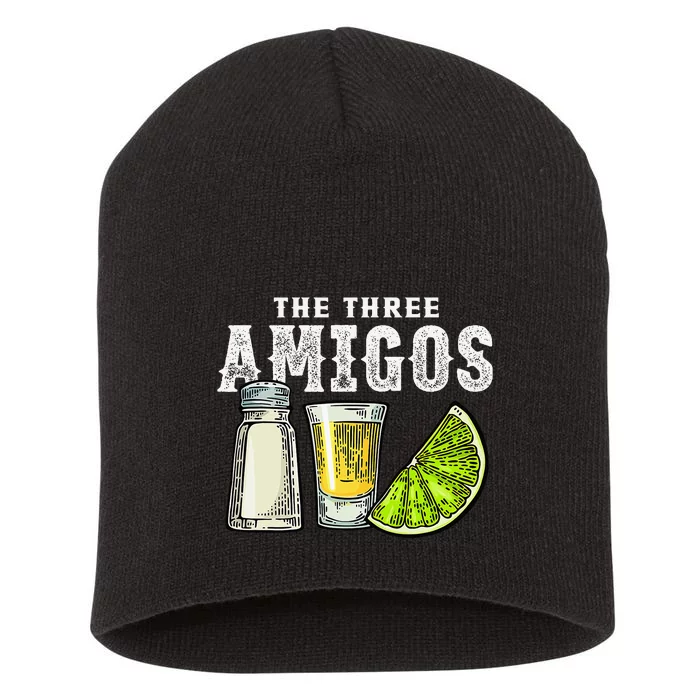 The Three Amigos Lime Salt Tequila Short Acrylic Beanie