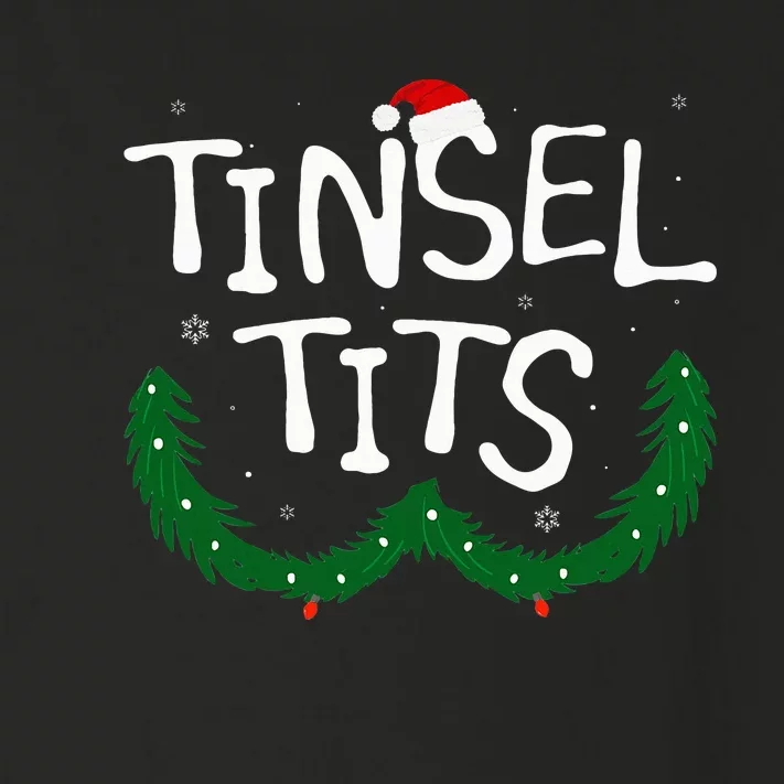 Tinsel Tits And Jingle Balls Funny Christmas Couple Toddler Long Sleeve Shirt